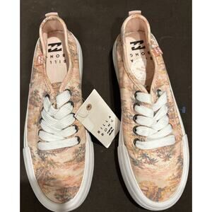 BILLABONG Puebla Flatform Women's Trainers, Palms Size 6 New With Tags